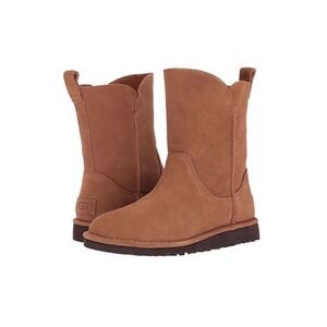 UGG ALIDA CHESNUT SUEDE BOOTS 1017533 Mid-Calf Slouch Boot Size 9 Authentic